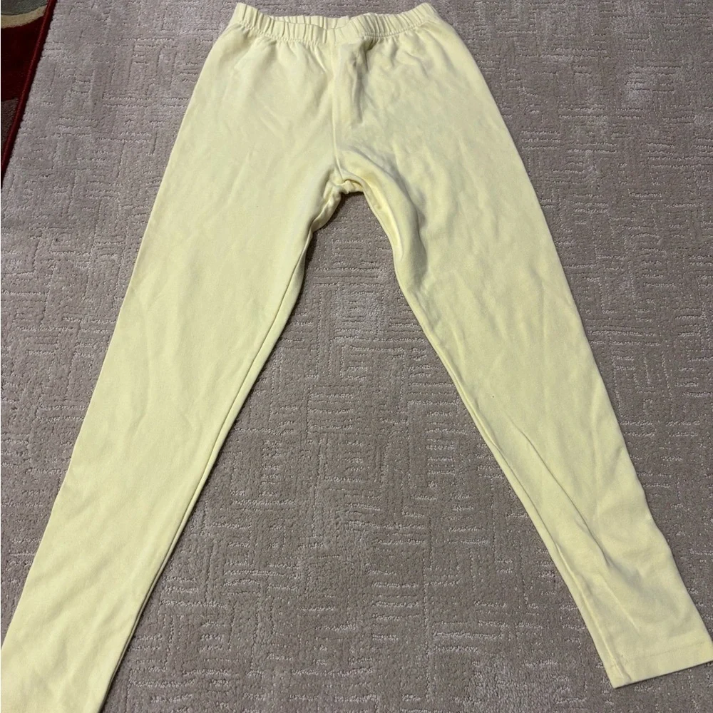 Preview International Soft Yellow Leggings - Picture 1 of 2